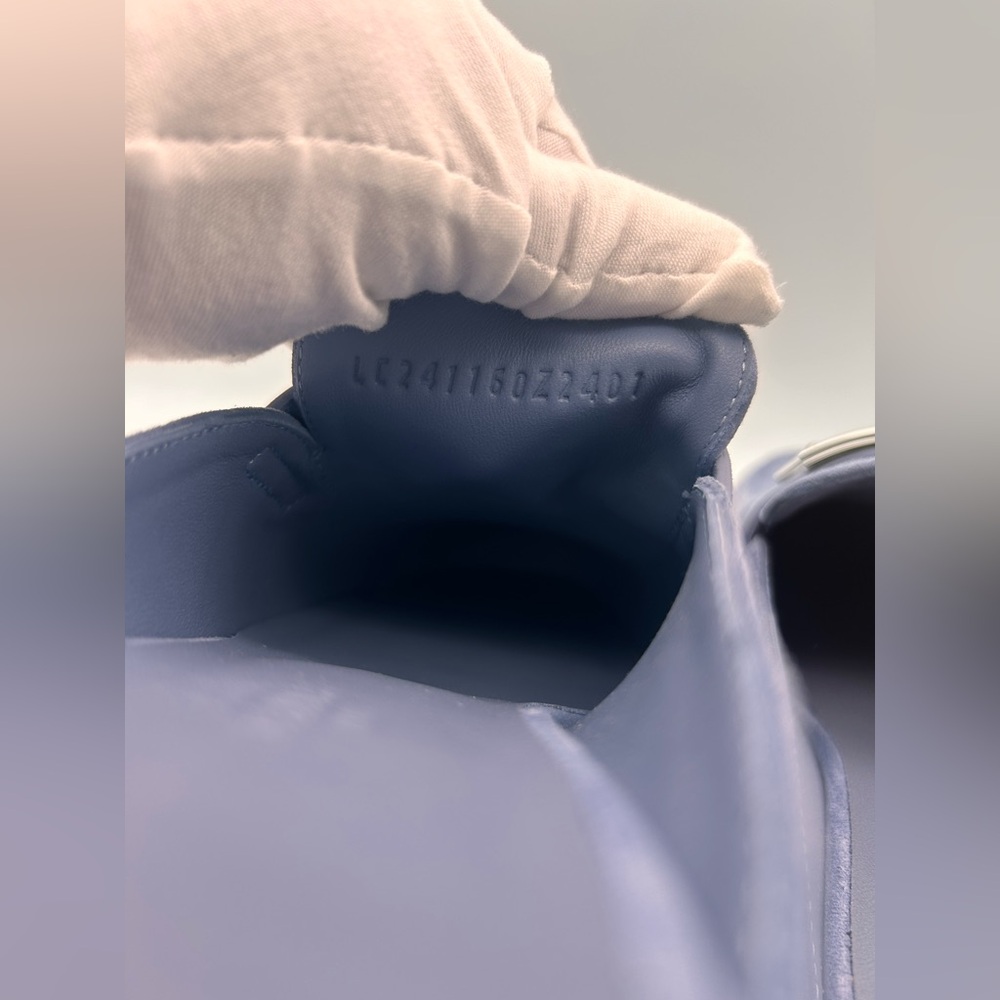 Hermès Iota Mule New In Box Blue Ciel Size 37 - Picture 9 of 16